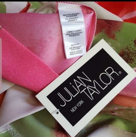 NWT Julian Taylor Dress With Pockets Size 16 - Picture 5 of 5